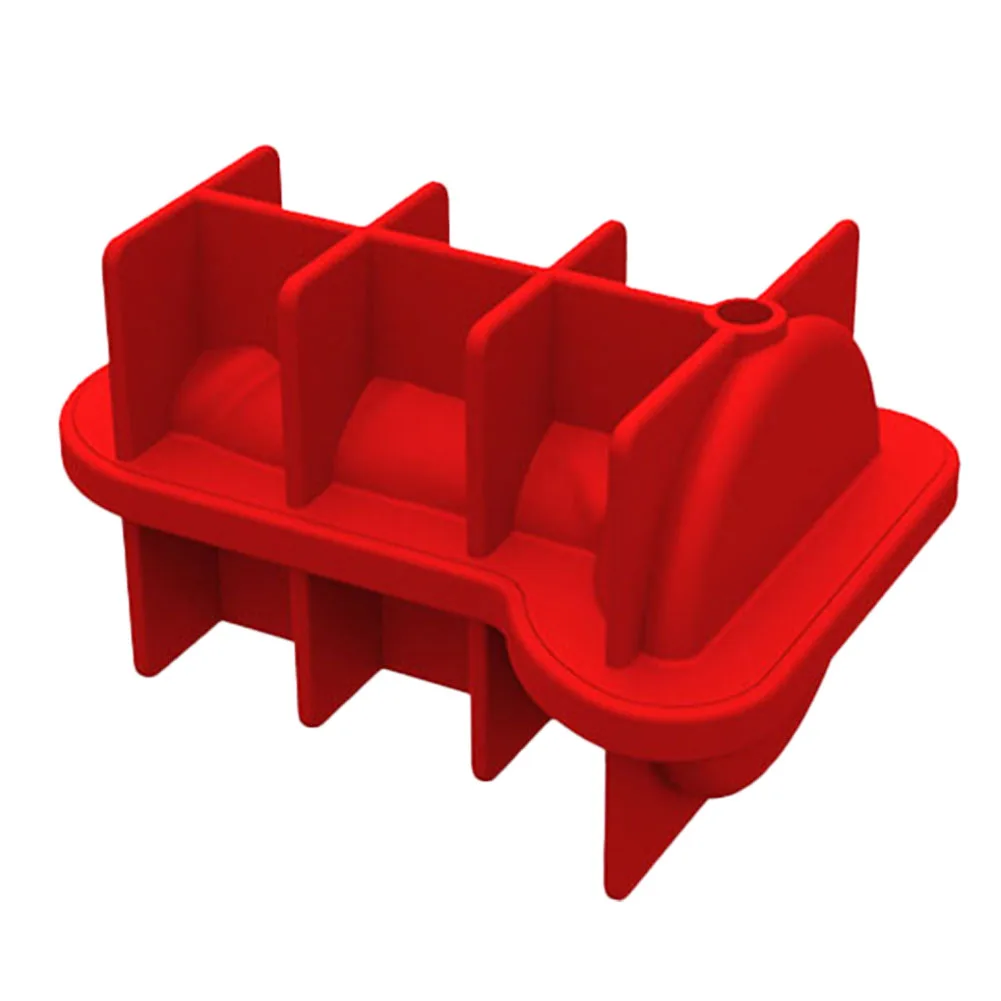 

Ice Lattice Ice Cube Tray Versatile With Lid Convenient Quick Release Silicone Stackable Long Lasting Practical Sturdy