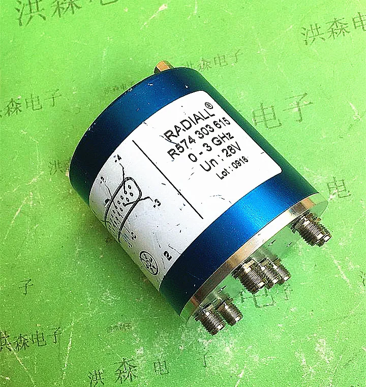 

Радиочастотный коаксиальный микроволновый переключатель RADIALL R574303615 0-3 ГГц 28 в RF SP6T SMA RF