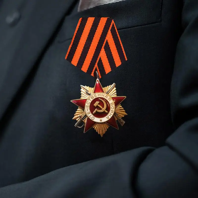 Ribbon of Saint George For Russian Soviet USSR Badge Clothing Bags Hats Decorating Events Gatherings The Great Patriotic War