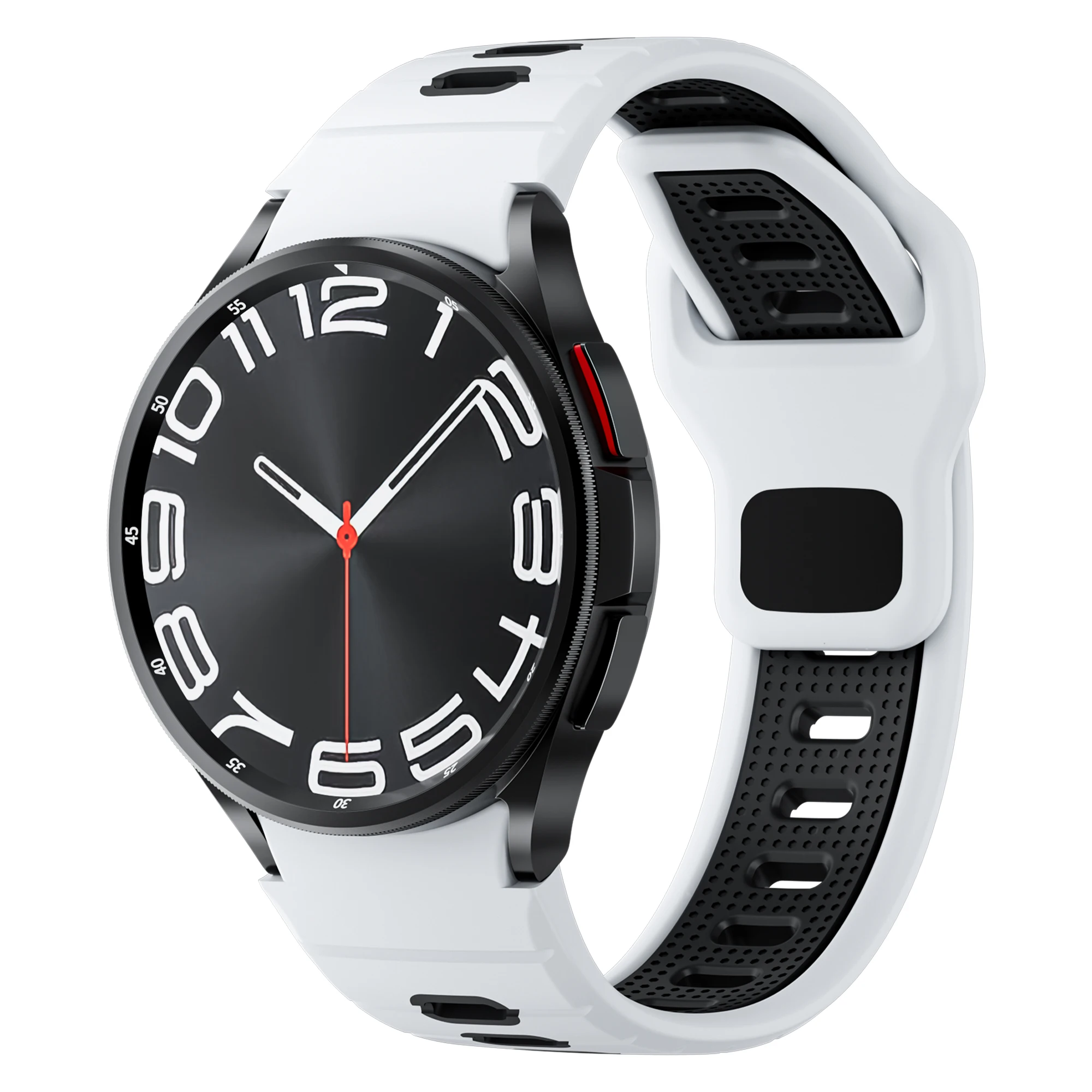 Seamless Silicone Watch Strap - Premium No Gaps Design