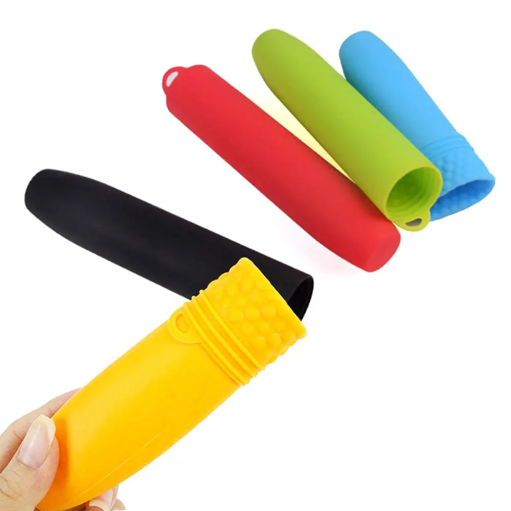 Silicone Pot Handle Grip Cover – Heat-Resistant Sleeve