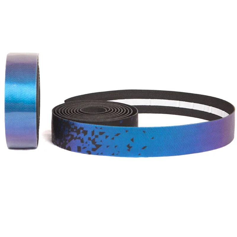 Dead Fly Bicycle Strap Triangle Discoloration Wrap Tape Road Bike Gradient Handlebar Tape Shock Absorption and Sweat Absorption bike handlebar tape
