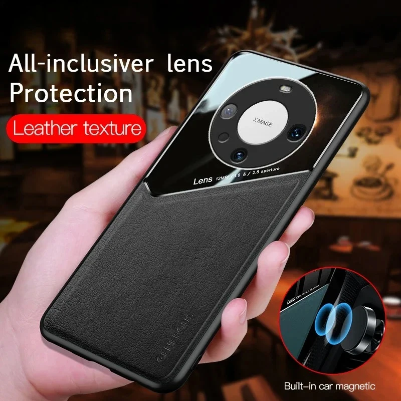 Luxury Leather PU Magnetic Function Cover
