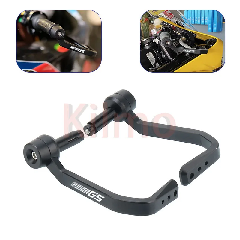 

F650 GS Motorcycle Accessories CNC Aluminum Handlebar Grips Brake Clutch Levers Guard Protector For BMW F650GS