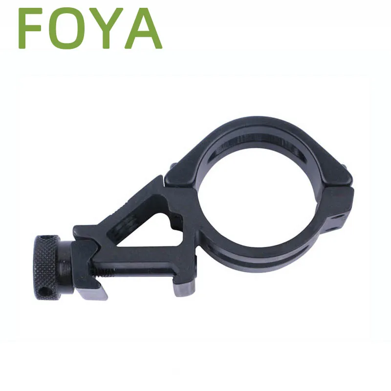 25.4mm/30mm Quick Release Offset Flashlight Scope Mount 45 Degree Scope Mount For 20mm Picatinnly Rail Hunting Gun Accessories