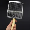@Dog Cat Clean Feces Supplies Stainless steel shovel Cat Litter Scoop Reduces Dust Metal Long Handle Scoop Pet Cleanning Tools ﻿ 6