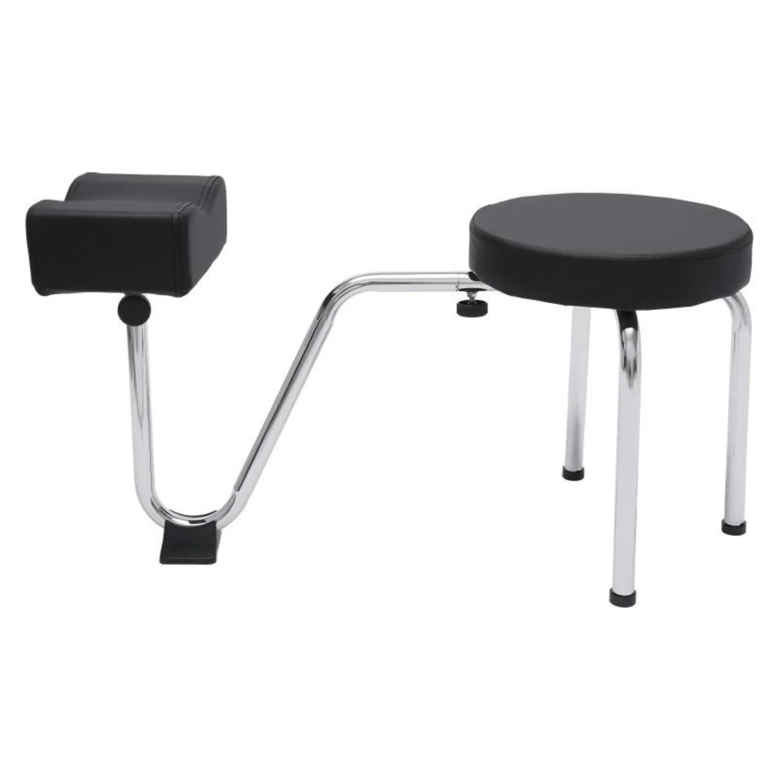 Adjustable Stool Salon Spa Pedicure Stool Foot Rest Chair Height Length