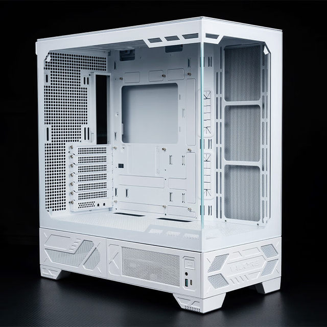 VK03 Lite-White PCケース 液晶付き モニター ケースのみ VK03 Lite
