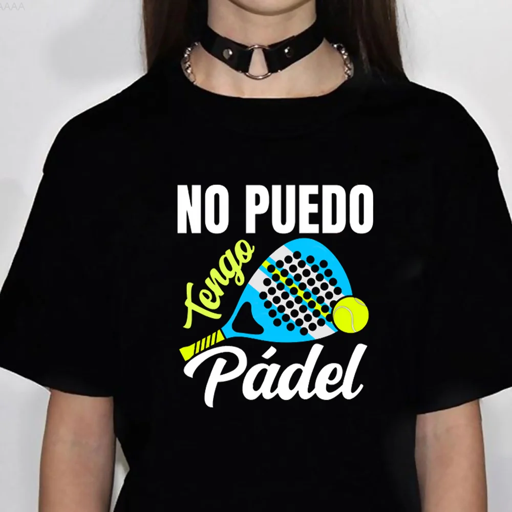 

Padel t-shirts women graphic comic harajuku Tee girl graphic funny y2k clothes