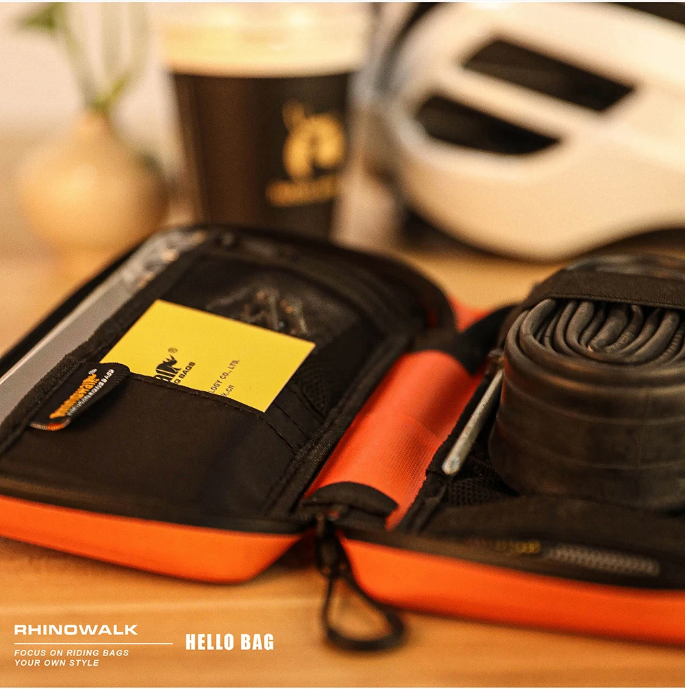 Rhinowalk Reittasche, wasserdicht, leicht, für Radfahren, Handtasche, Kleidung, Schnellverschluss, Reiten, tragbare Werkzeugtasche – Detail 14