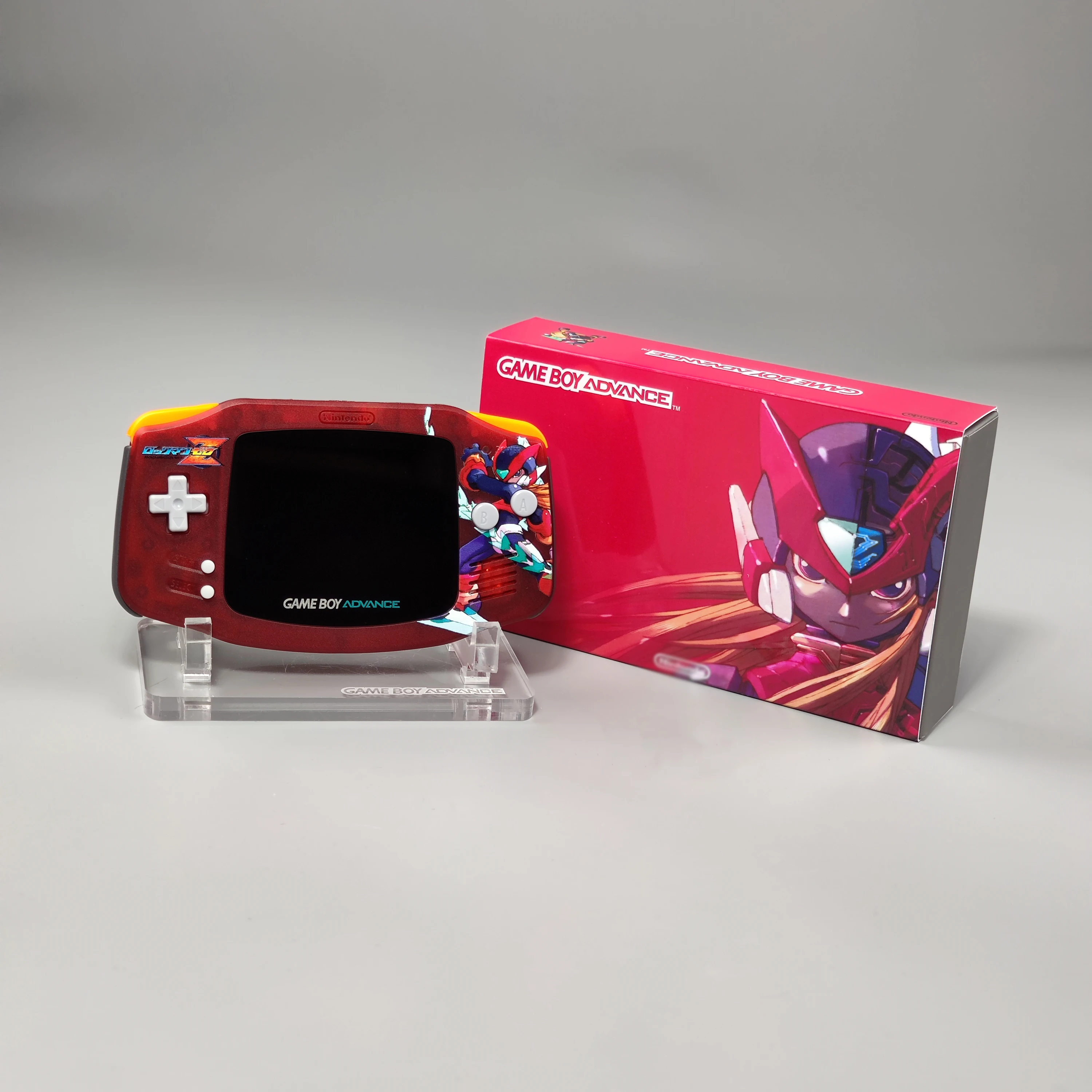 

HOT Refurbished Rockman Zero Z Light Boxed Handheld IPS Screen Gamepad Game Console ForGameboy Advance GBA