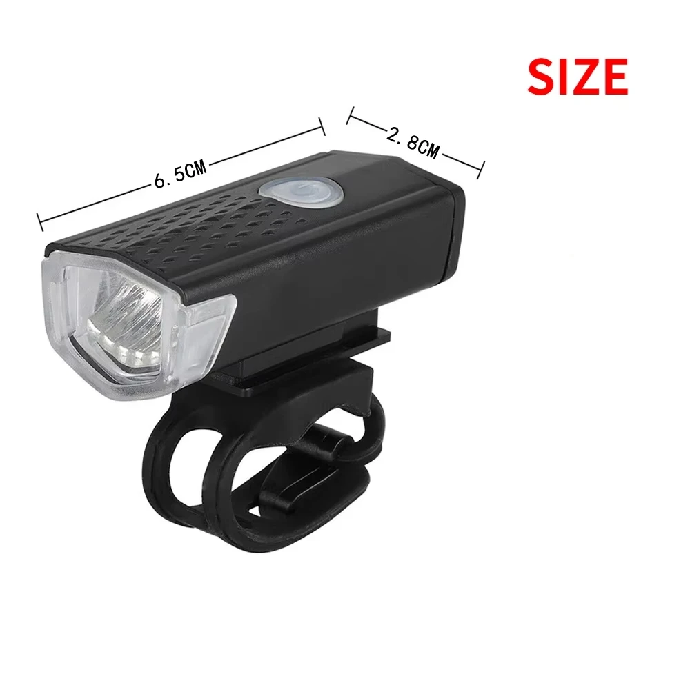 Rechargeable LED Bicycle Headlight Flashlight - Premium Cycling Light Accessory