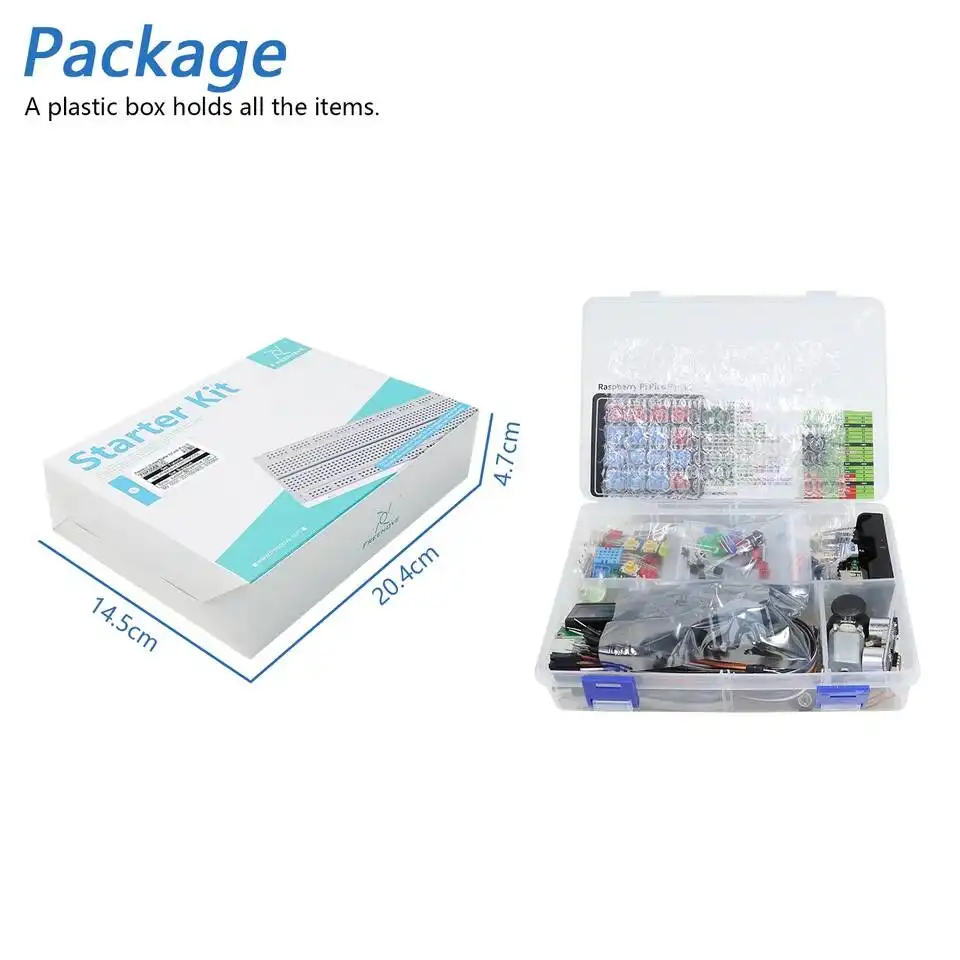 Freenove Ultimate Starter Kit For Raspberry Pi Pico 1 2 W, 767-Page Tutorial, 220 Items, 119 Projects, Python C Java Code image 6