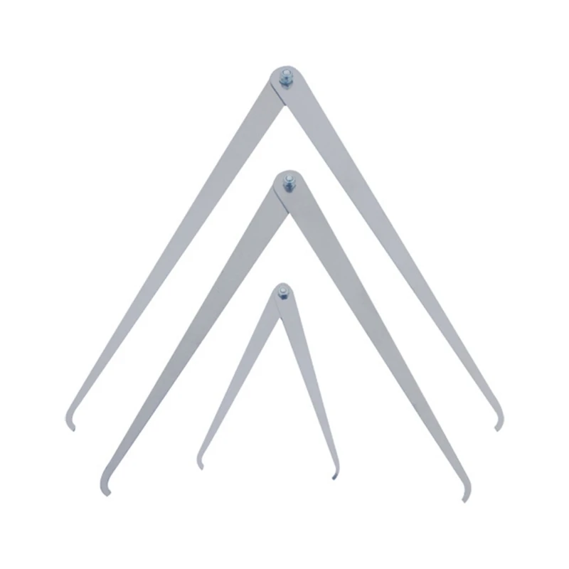 

Stainless Steel Long Firm Joint Metal Measurement with Straight-Leg Inside Caliper Tool used for Measuring Pottery Clay 94PD