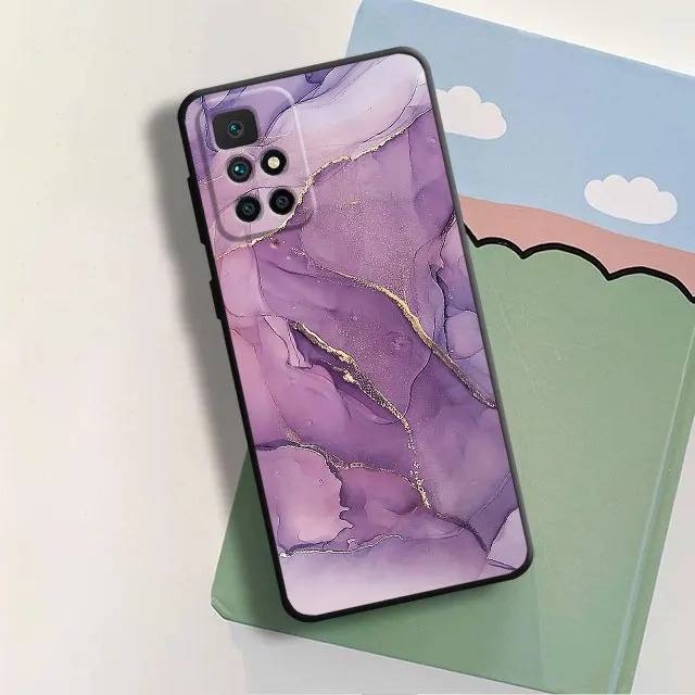 Elegant Senior Marble TPU Soft Phone Case Cover