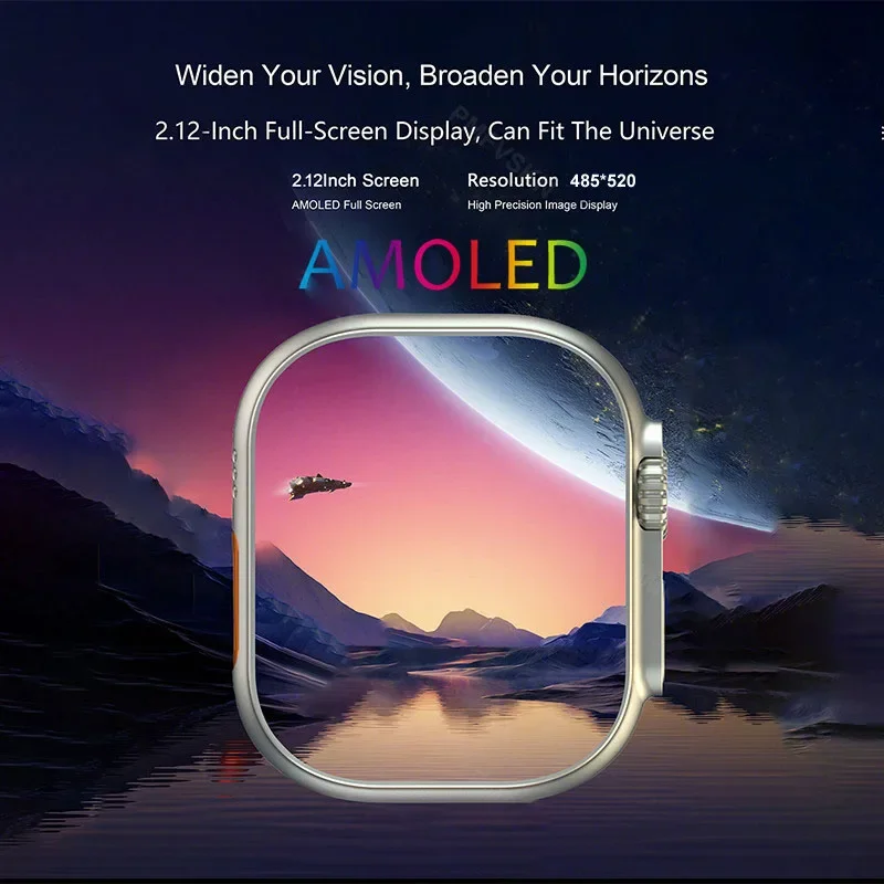 ����Ʈ ��ġ �ø��� 8 ���� �ƽ� 2 ���� �Ƹ����� ��ũ�� ����Ʈ��ġ, ���� �����, ���� ����, NFC GPS, ������, �������, 49mm