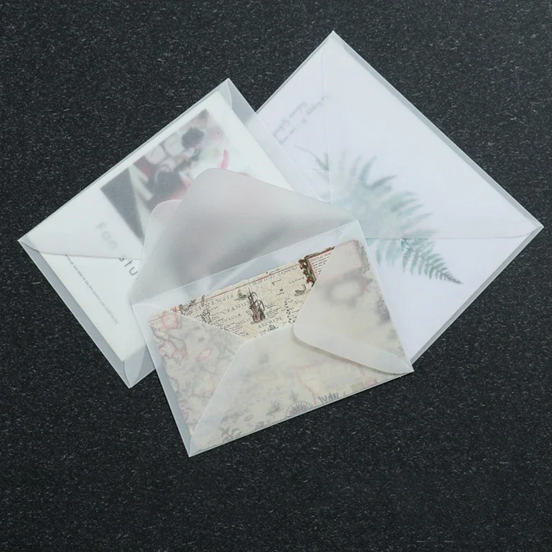 Kraft Paper Envelopes Window Envelopes Mailing Envelopes Mini Envelopes 50pcs/lot