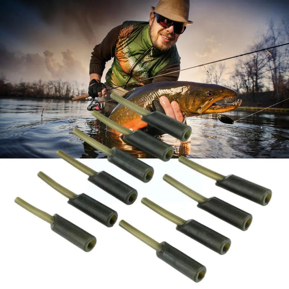 Carp Fishing Safety Swivel Clip Anti Sleeves Connector Fishing Hose