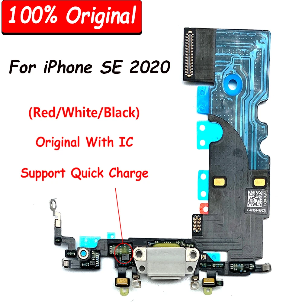 100OriginalRepairUSBChargingPortPlugConnectorBoardFlexCable