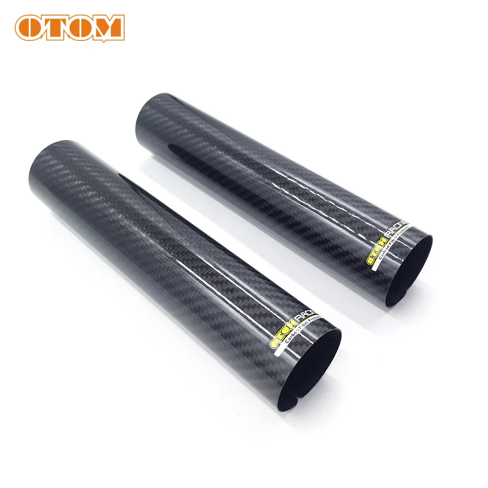 Motocross Fork Guard Carbon Fiber Shock Absorber Cover Protection 50-58MM  Adjustable Gaiters Boot Dirt Bike Motorcycle Accessory