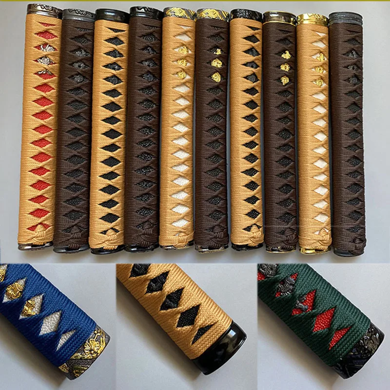 Изогнутая ручка Tsuka из натуральной кожи 26 см |