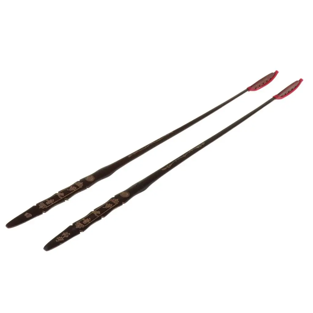 Practical 2pcs Yangqin Dulcimer Mallets Sticks+Storage Box Holder for Dulcimer Player