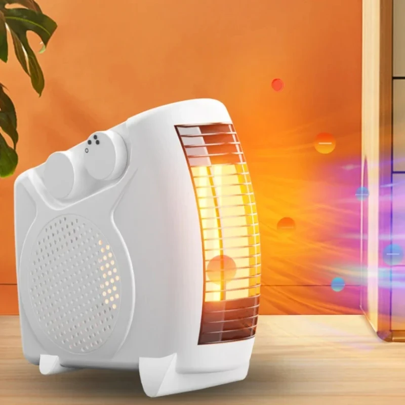 Winter Portable Electric Heater Automatic Temperature Control Desktop Warmer Machine Mini Electric Air Heater Fan Fan