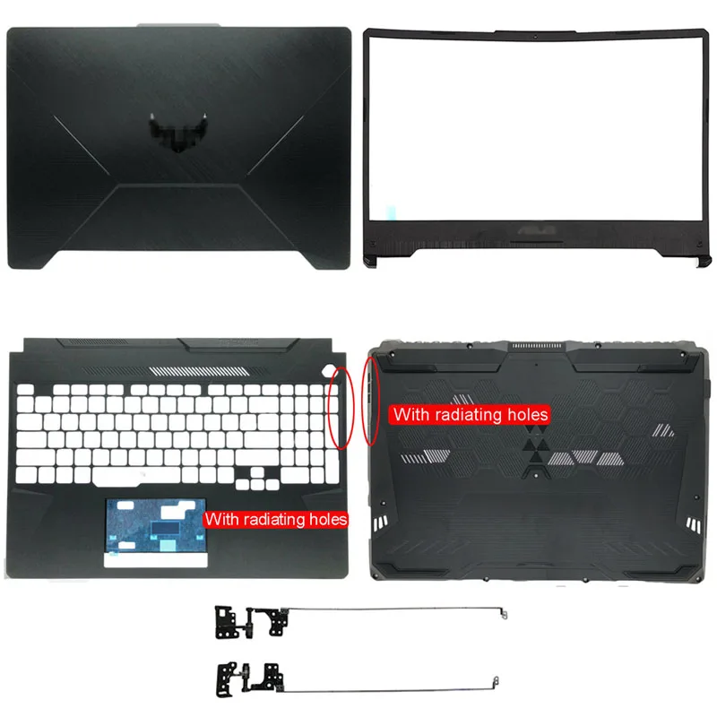 

Новинка, чехол A B C D для ASUS FA506 FA506U FX506 FX506U, задняя крышка ЖК-дисплея, передняя панель, Упор для рук, нижняя крышка клавиатуры/петли, верхний чехол