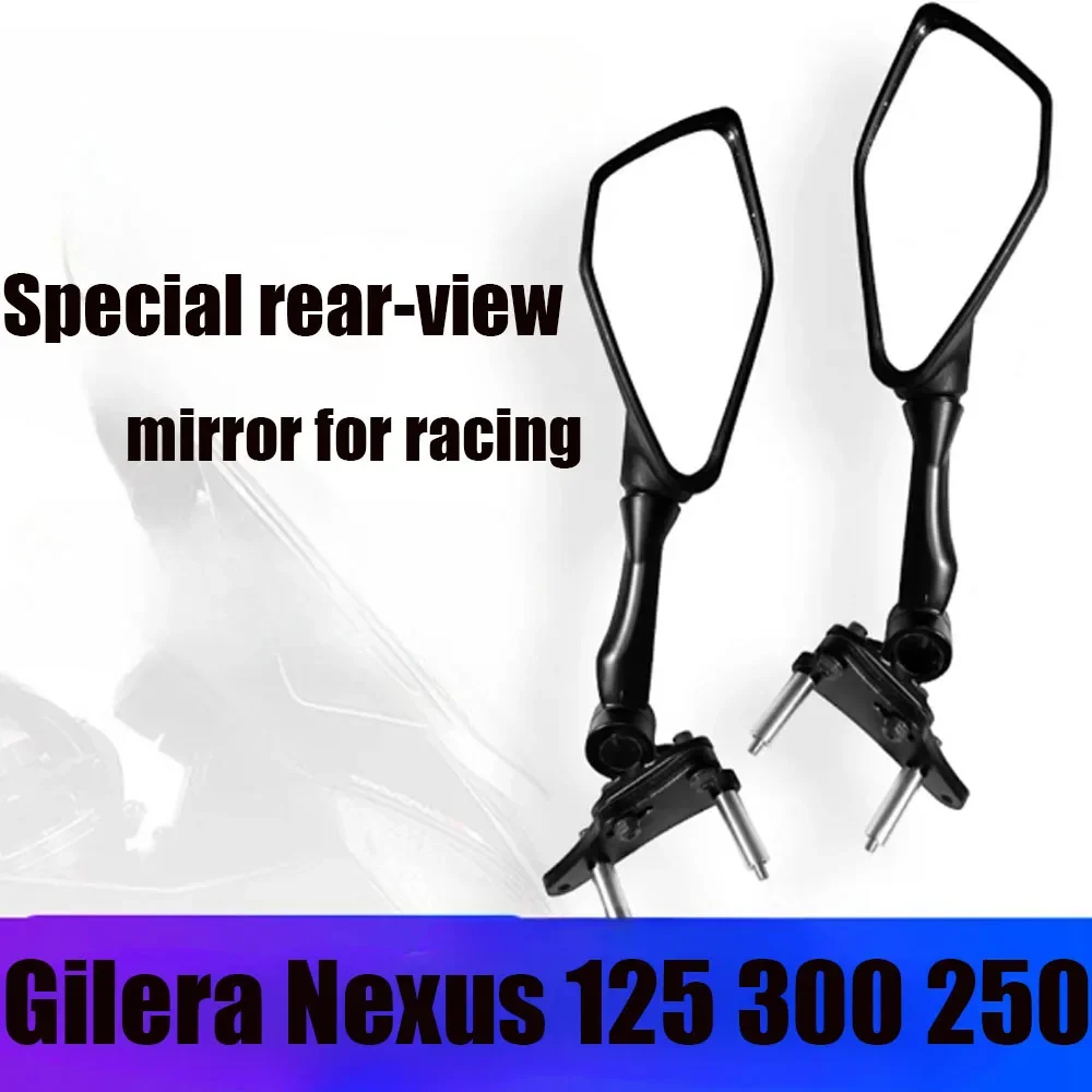 

New Fit Gilera Nexus 125 / 300 / 250 Special Rear Shift Rearview Mirror Athletics Rear View Mirror For Gilera Nexus 125 300 250