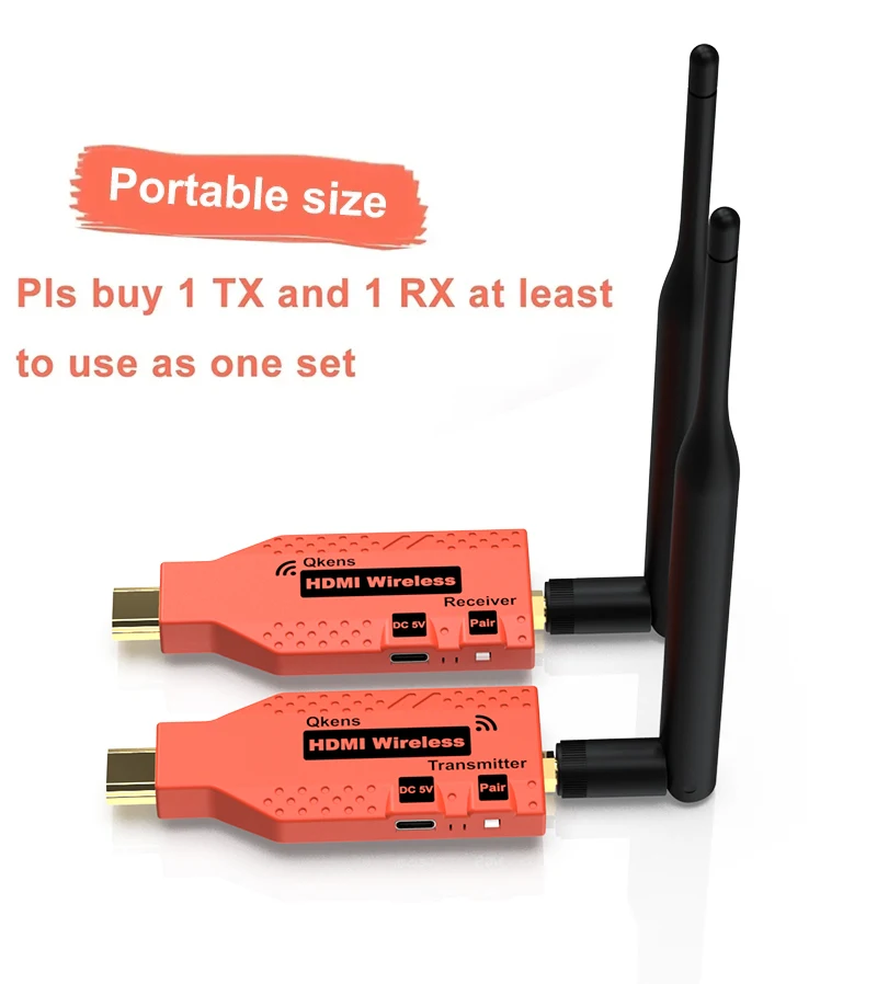 100m Wireless HDMI Extender 1080p 1 2 3 4 TV Share Display Adapter Video Transmi