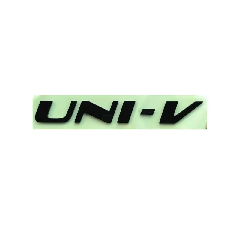 차량 ABS 글자 로고 데칼 스티커 창안 UNI-T UNI-V UNI-K UNI T V K AWD 후면 트렁크 부트 알파벳 엠블럼 스티커