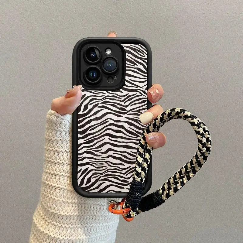 Leopard Print Universal Lanyard Phone Case Cover