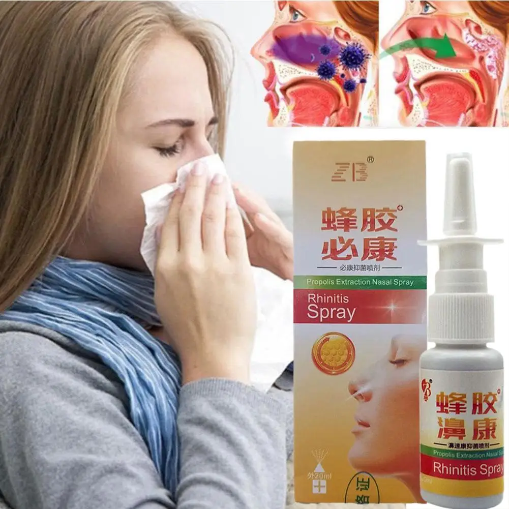 5X Propolis Extraction Nasal Spray for Sinusitis