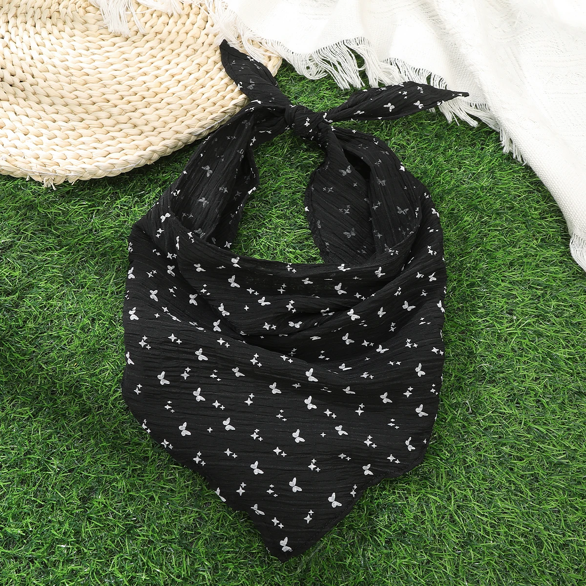 Women Bohemia Hair Scarf Styling Retro Headbands Ladies Simple Photo Headwear Hair Accessories Girls Elegant Turban Bandana Gift