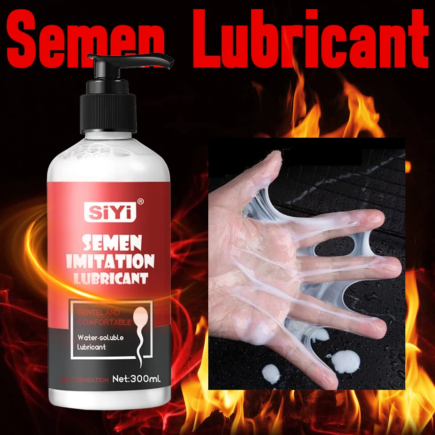 Lubricantion for Anal Female Butt Lubricant Gay Semen Viscous Lube Water Based Massage Oil Masturbator Sex Toys Gel Adult Goods 6