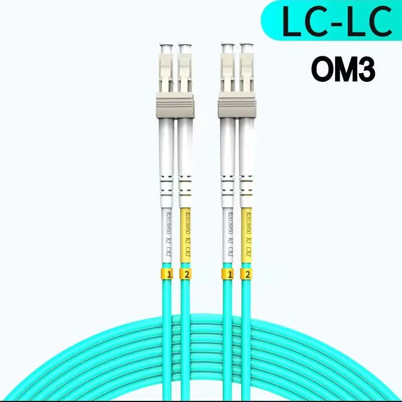 10G OM3 LC/UPC-LC/UPC Multimode Duplex 2.0mm Fiber Patch Cable LC Fiber Optic Patch Cord Optical Cable fiber optic patch cable