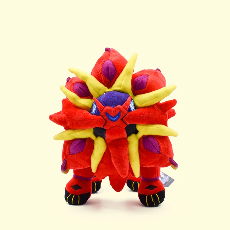 30CM 애니메이션 영화 시리즈 Solgaleo 심령 강철 유형 Pokmon 장난감 베개 장식품 소년 소녀 선물