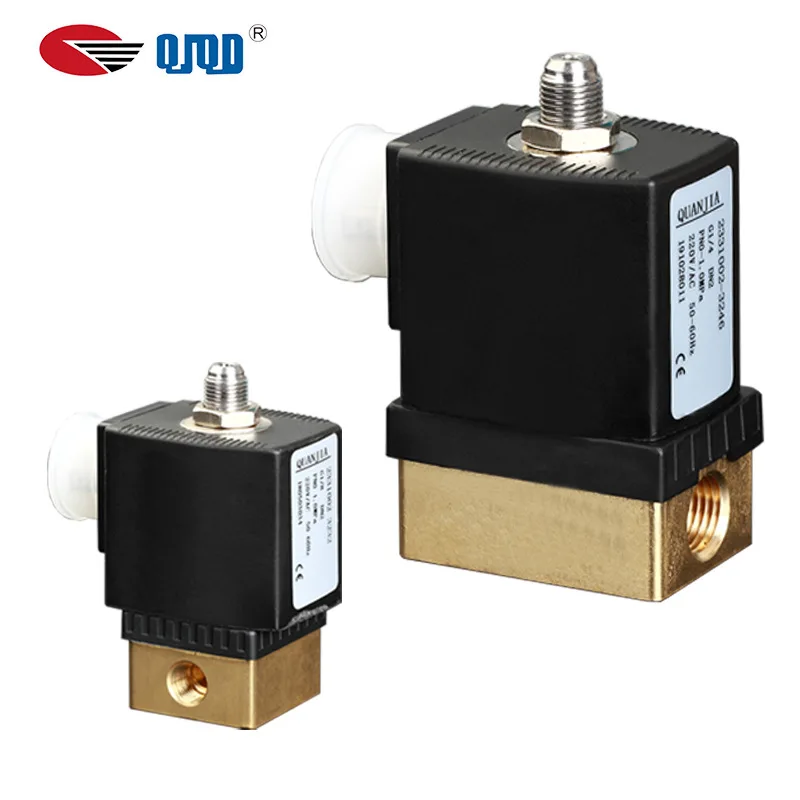 

Type 6014 Two-position Three-way Direct-acting Solenoid Valve Commonly Used Gas Solenoid Valve for Air Compressor