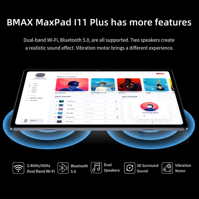 world Premiere] Bmax Maxpad I11 Plus 8gb Ram 128gb Rom 10.4 Inch