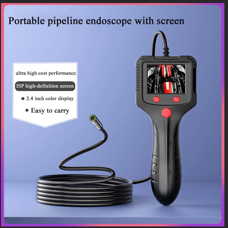 PortablePipelineBorescopesWithScreen8mmLensHighdefinition