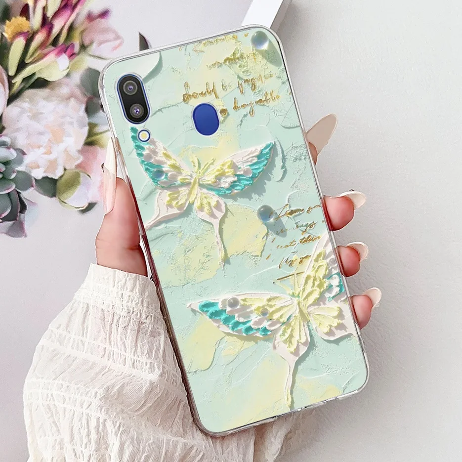 New Fashion Painted Clear Silicone Soft Slim Phone Case