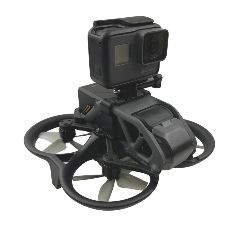 Support Fixation Caméra Sport pour GoPro Insta360 DJI Action Drone Avata