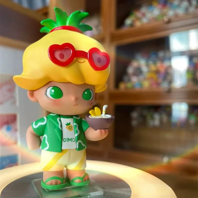 Coconut Pineapple Figure Toy Dimoo Coconut Pineapple Pop Mart Figure Dimoo Pop Mart