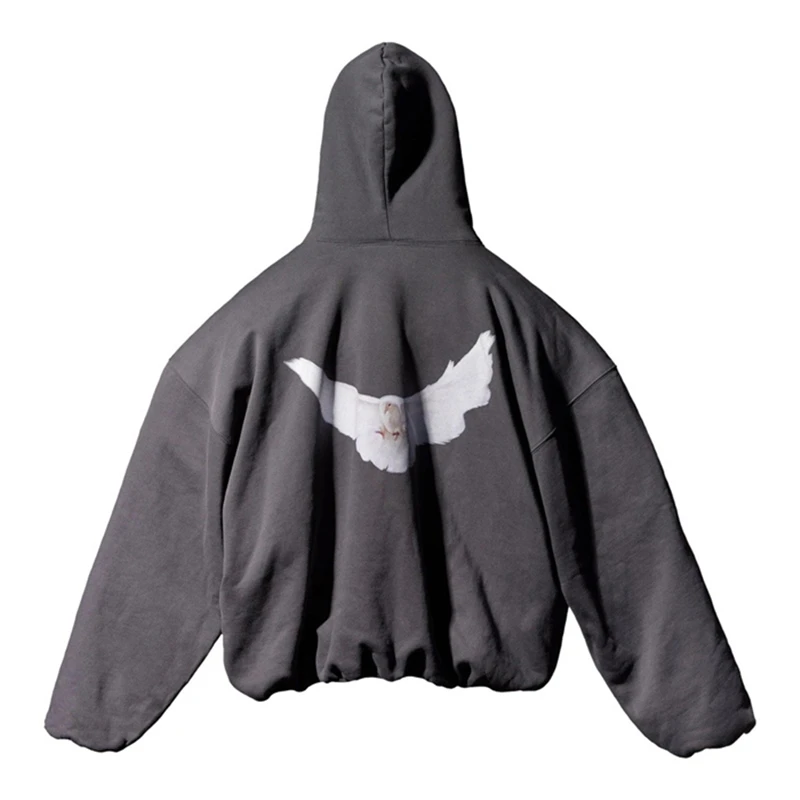 Kanye West Hoodie Men Women 1:1 High Quality Dove Print