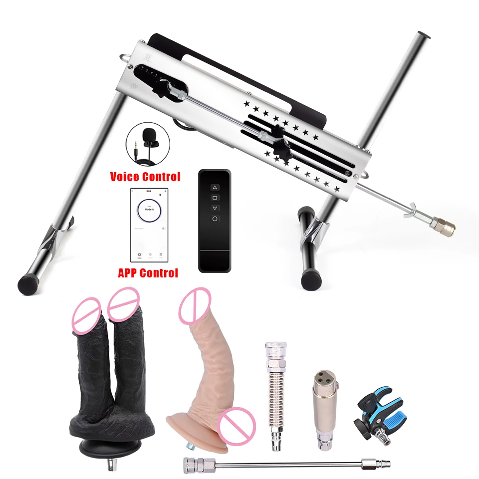VAZEEK Telescopic Reciprocating Linear Actuator DC Motor Wireless Automatic Mute Adjustable Stroke RF Stainless Steel DC