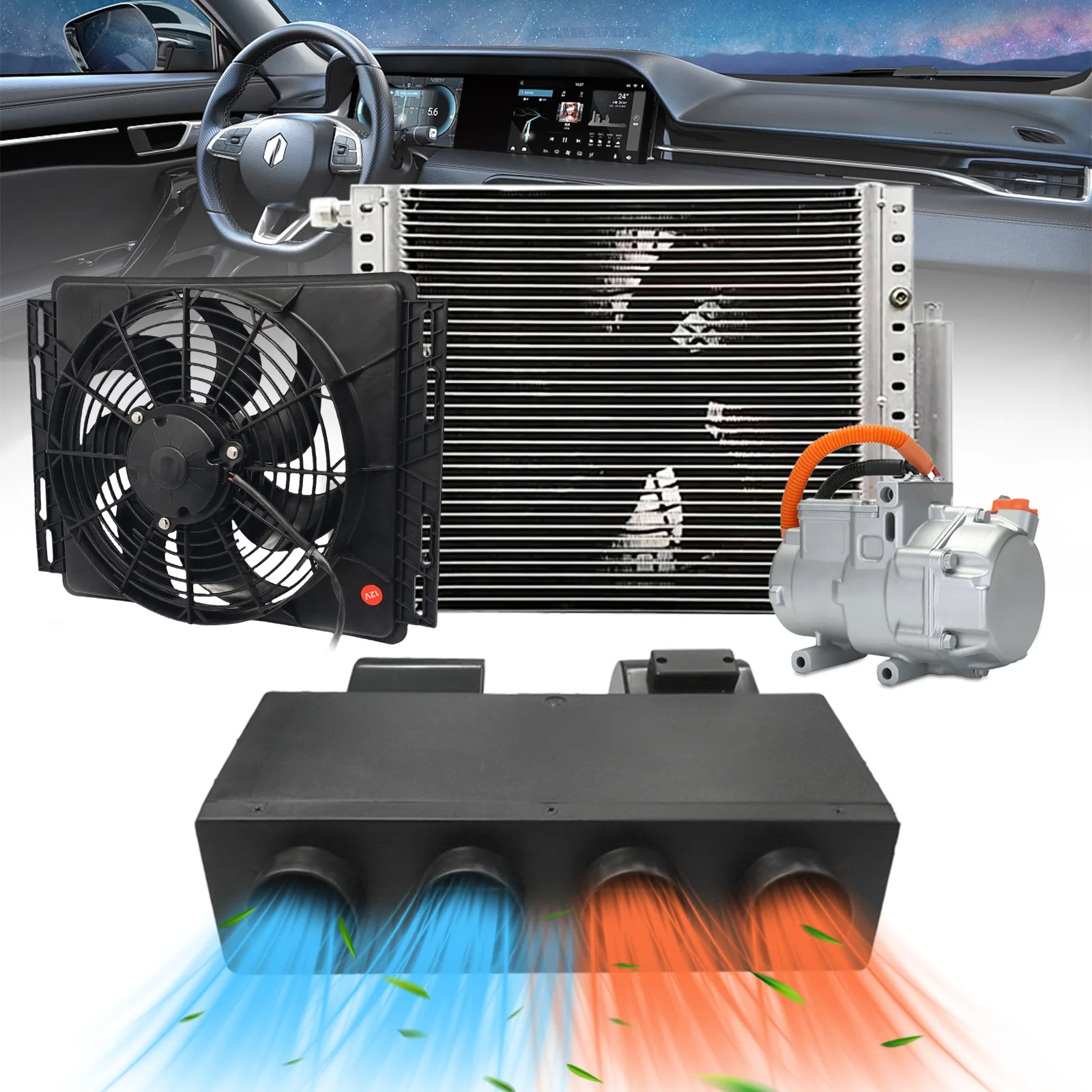 Best HD Pictures about  Faszinierend 12v Kompressor Klimaanlage Bilder  with No AI Images