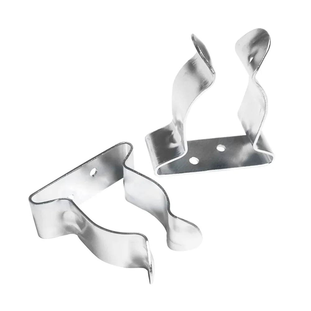 1Pc Boat Hook Holder Clips 304 Stainless Steel Paddle Fixed Bracket Spring Clip Marine Yacht RV Hardware Accessories