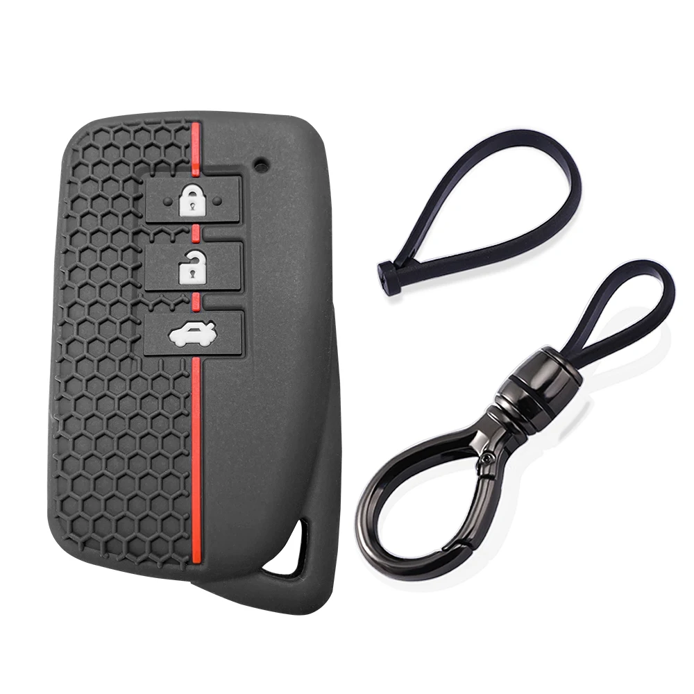 Enhanced Silicone Key Cover for Lexus - Premium Car Key Protector Accessory