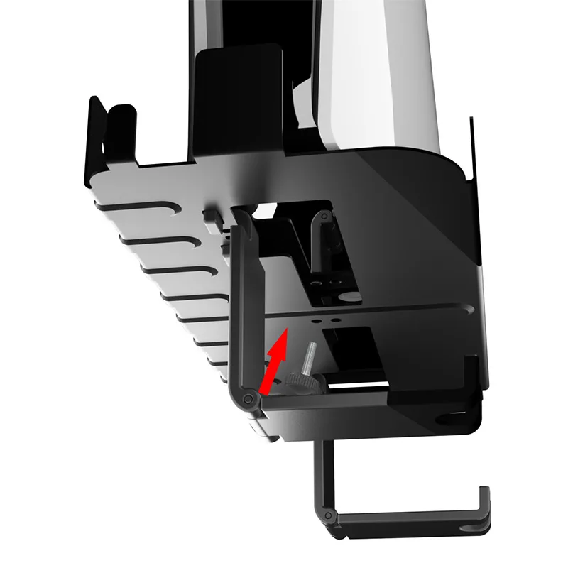 for PS5 Host Multifunctional Wall Mount Storage Bracket Stand Space Saving Floating Shelf Stable Metal for VR2 Console/Headset