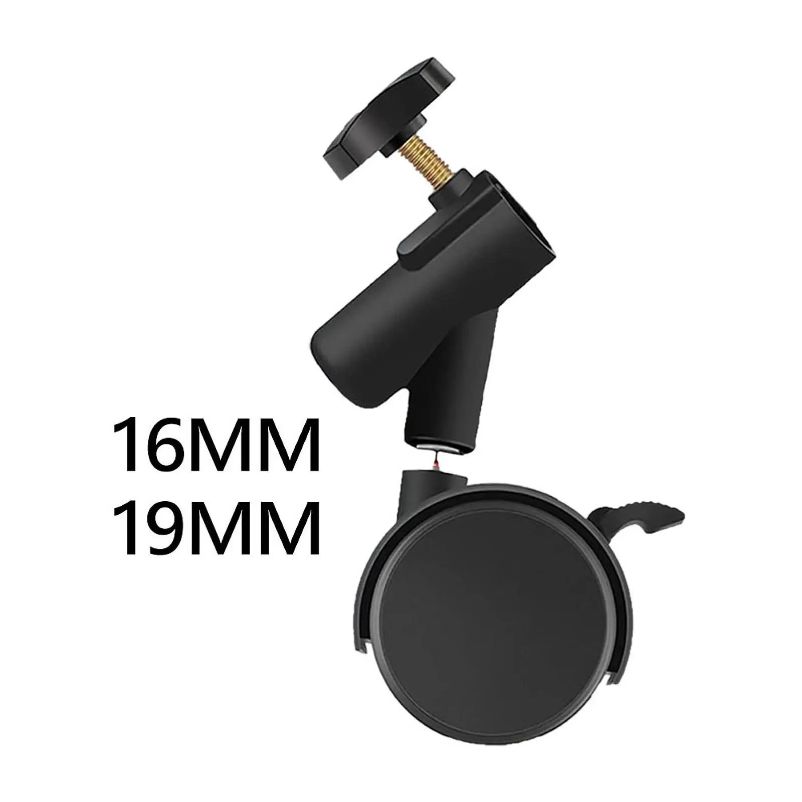 3 Pieces Light Stand Wheels 360&deg; Rotation Studio Photography Heavy Duty